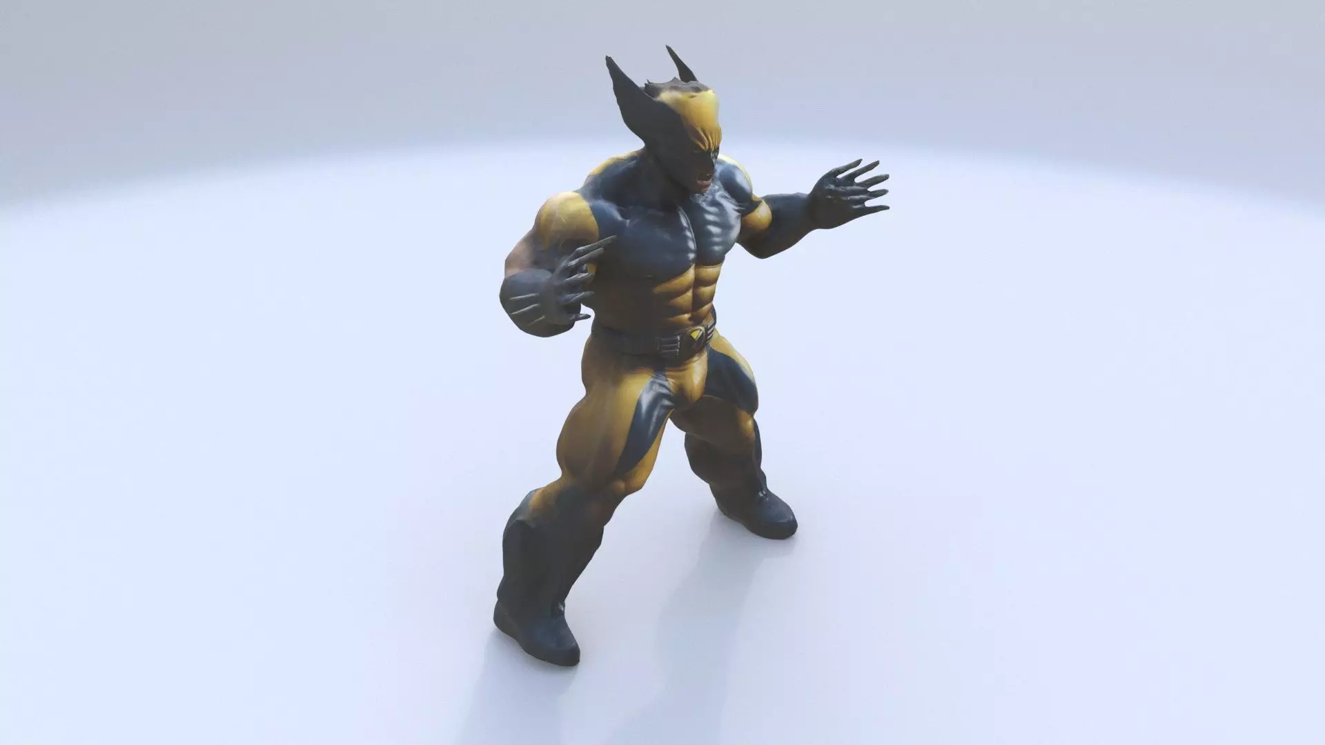 Wolverine 3D model_0