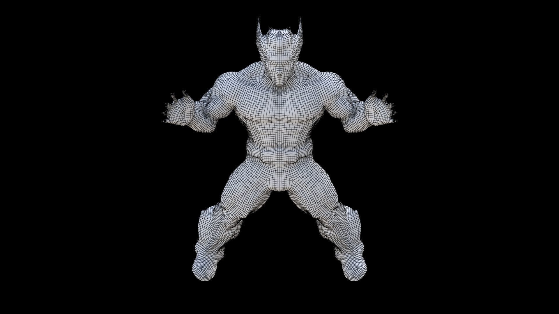 Wolverine 3D model_6