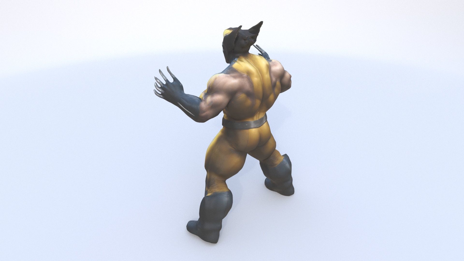 Wolverine 3D model_3