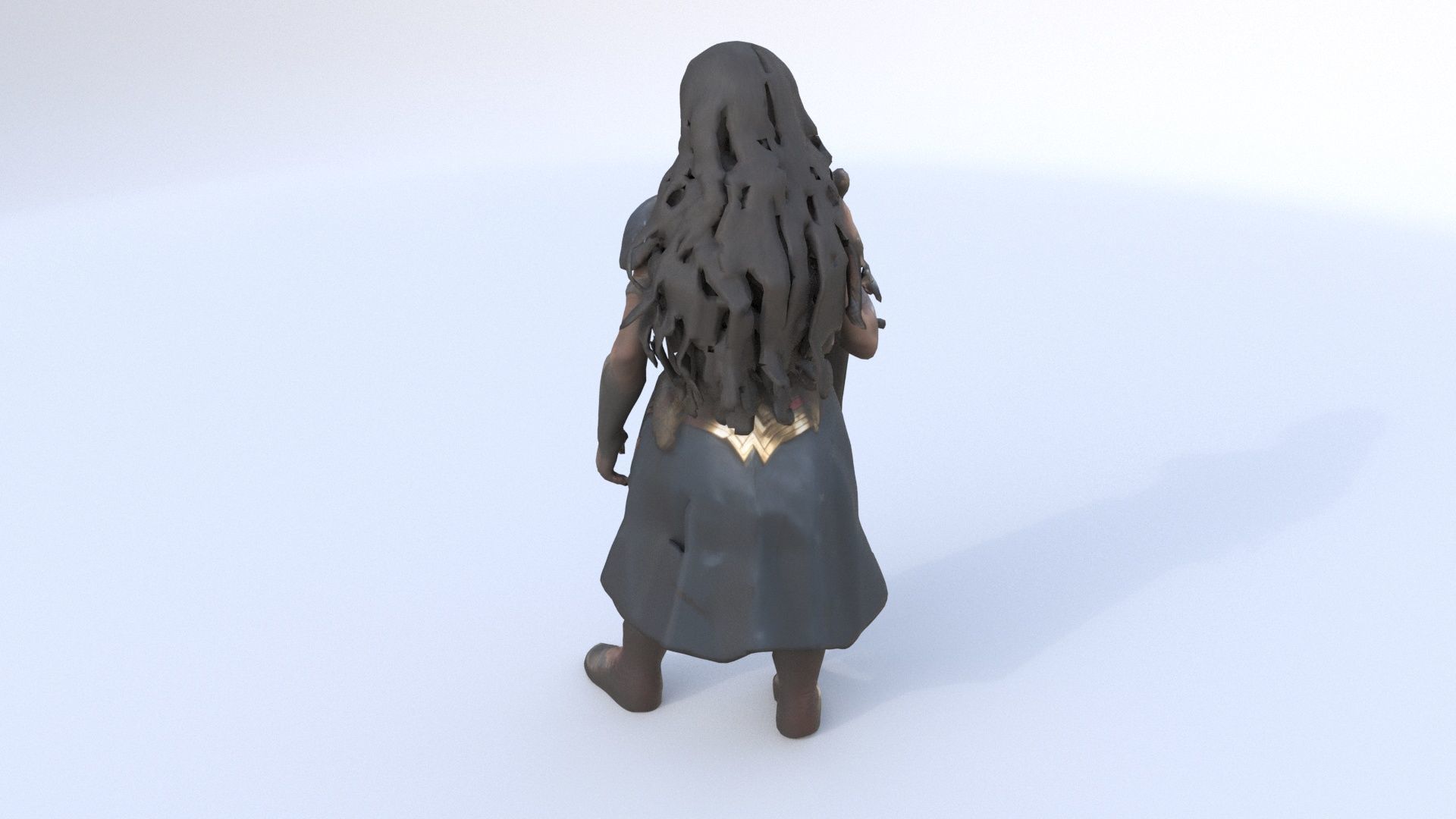 Wonder Woman 3D model_4