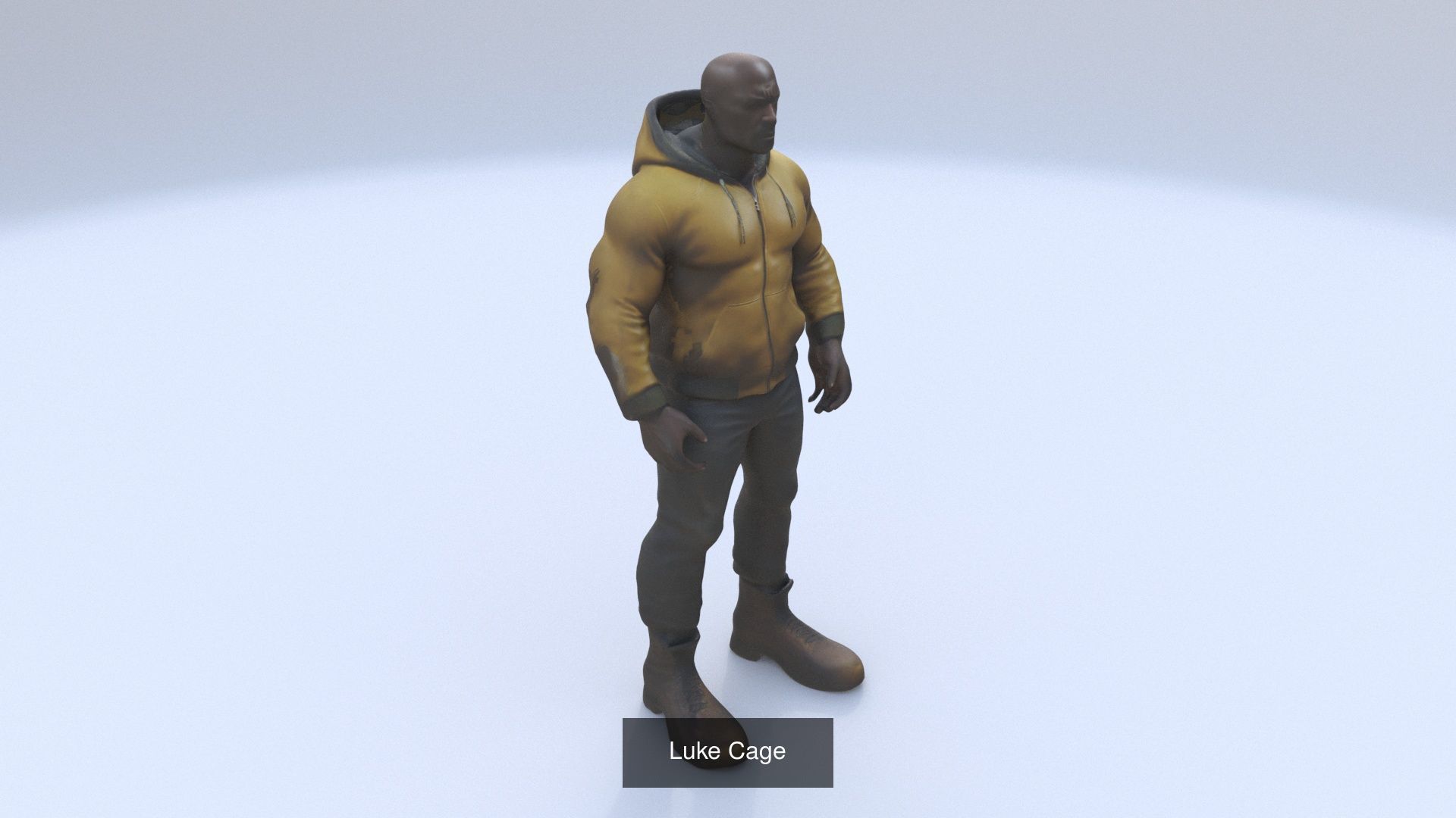 3D 23 3D models of super hero collection model _15