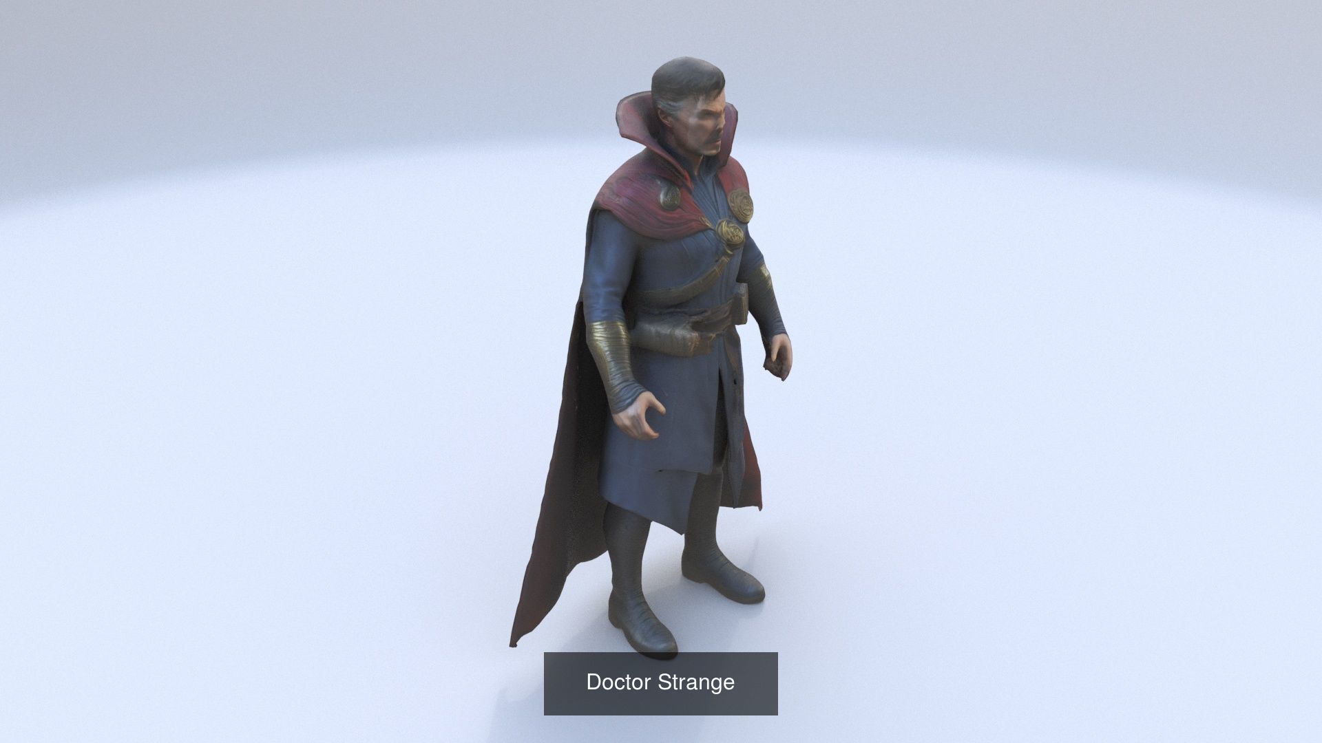 3D 23 3D models of super hero collection model _8