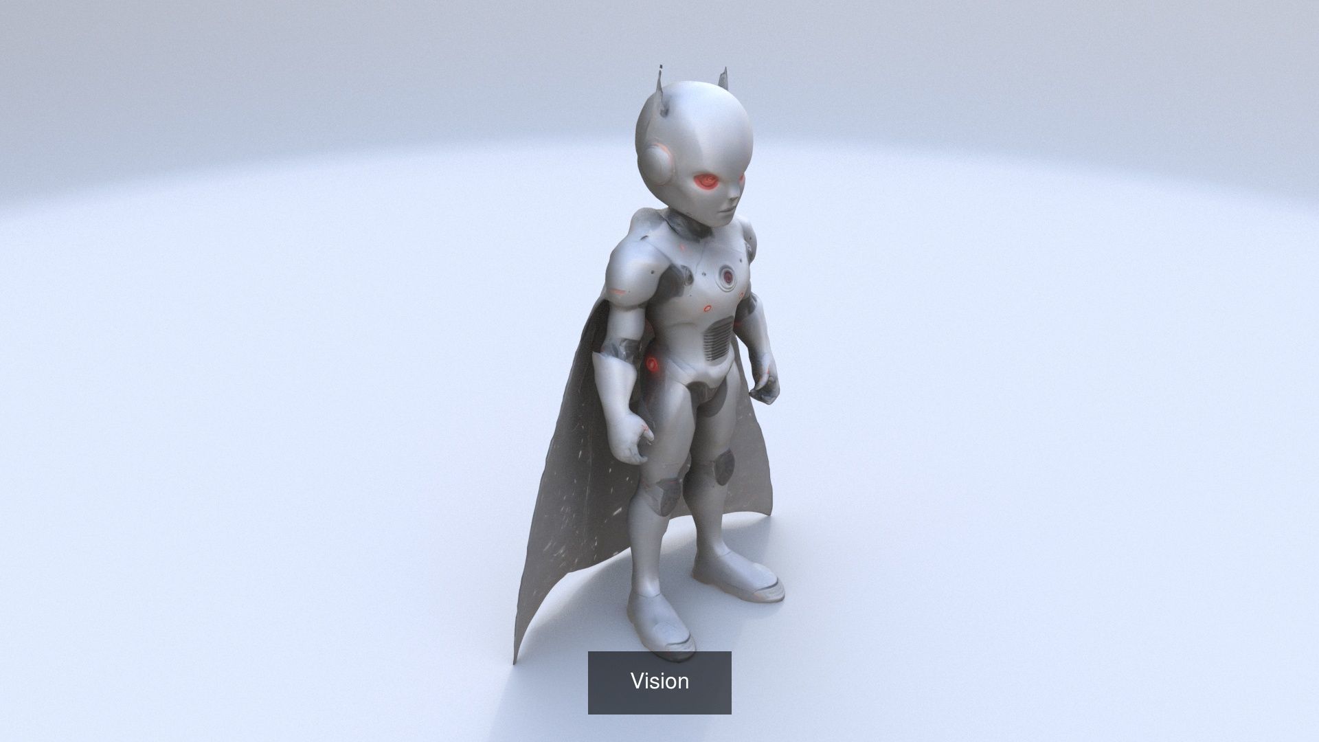 3D 23 3D models of super hero collection model _22