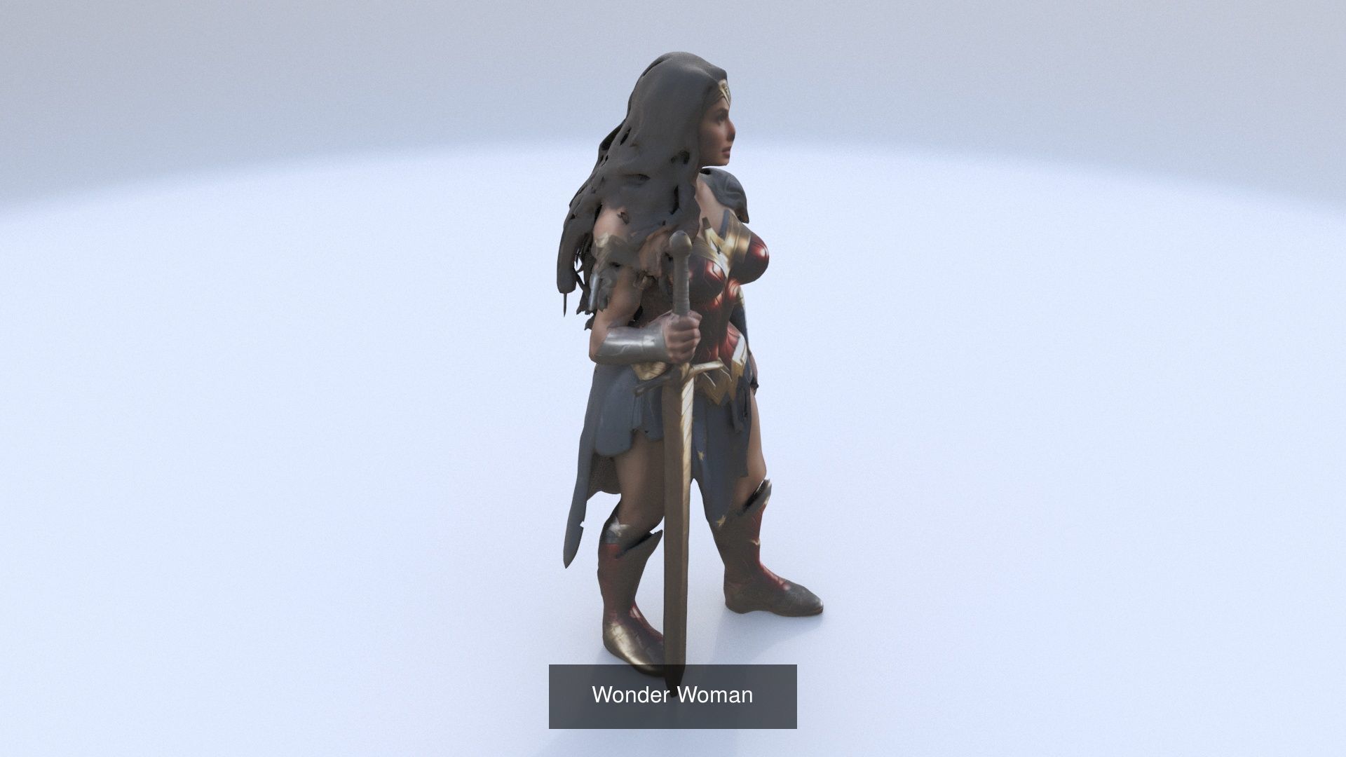 3D 23 3D models of super hero collection model _24