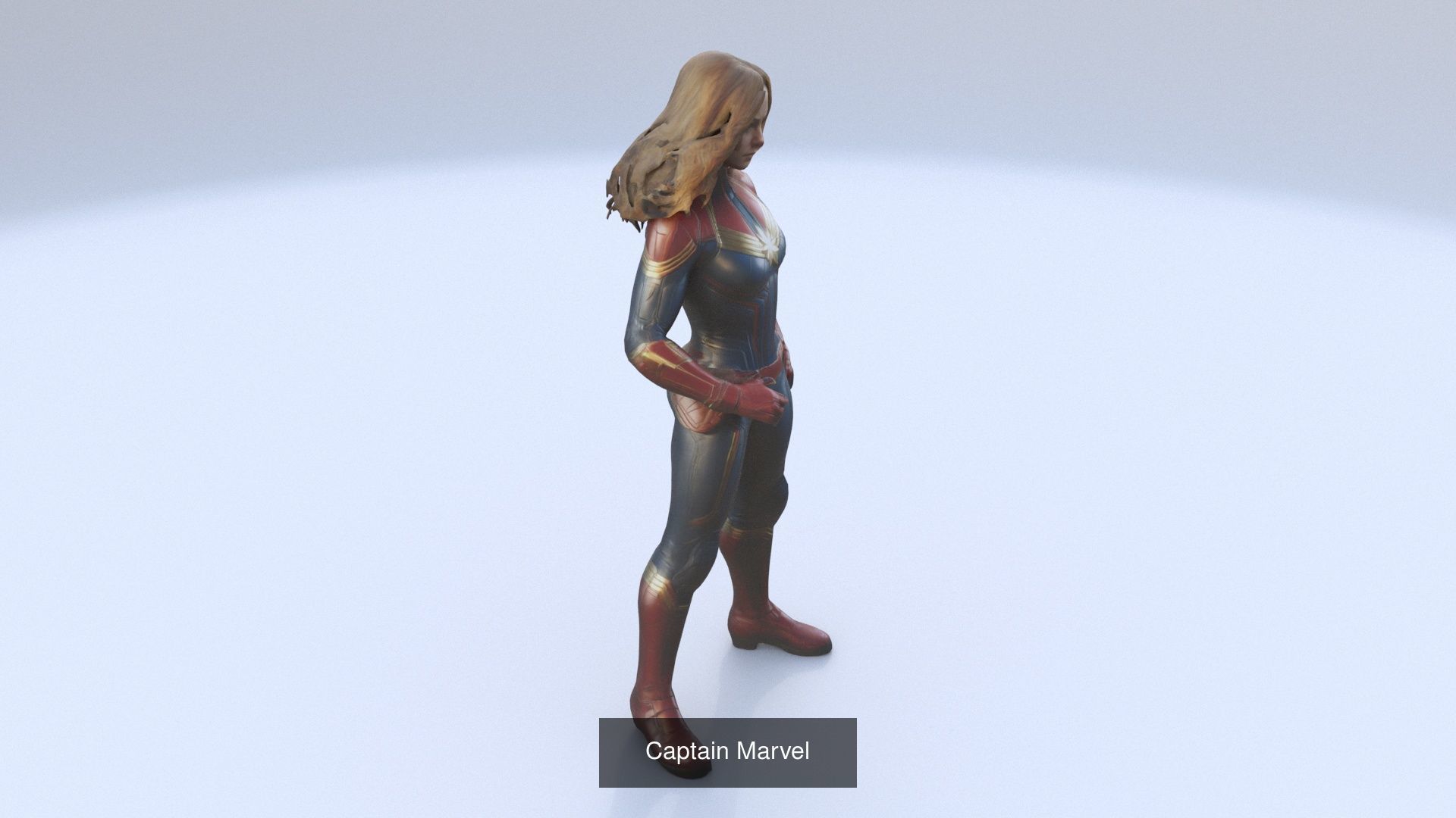 3D 23 3D models of super hero collection model _6