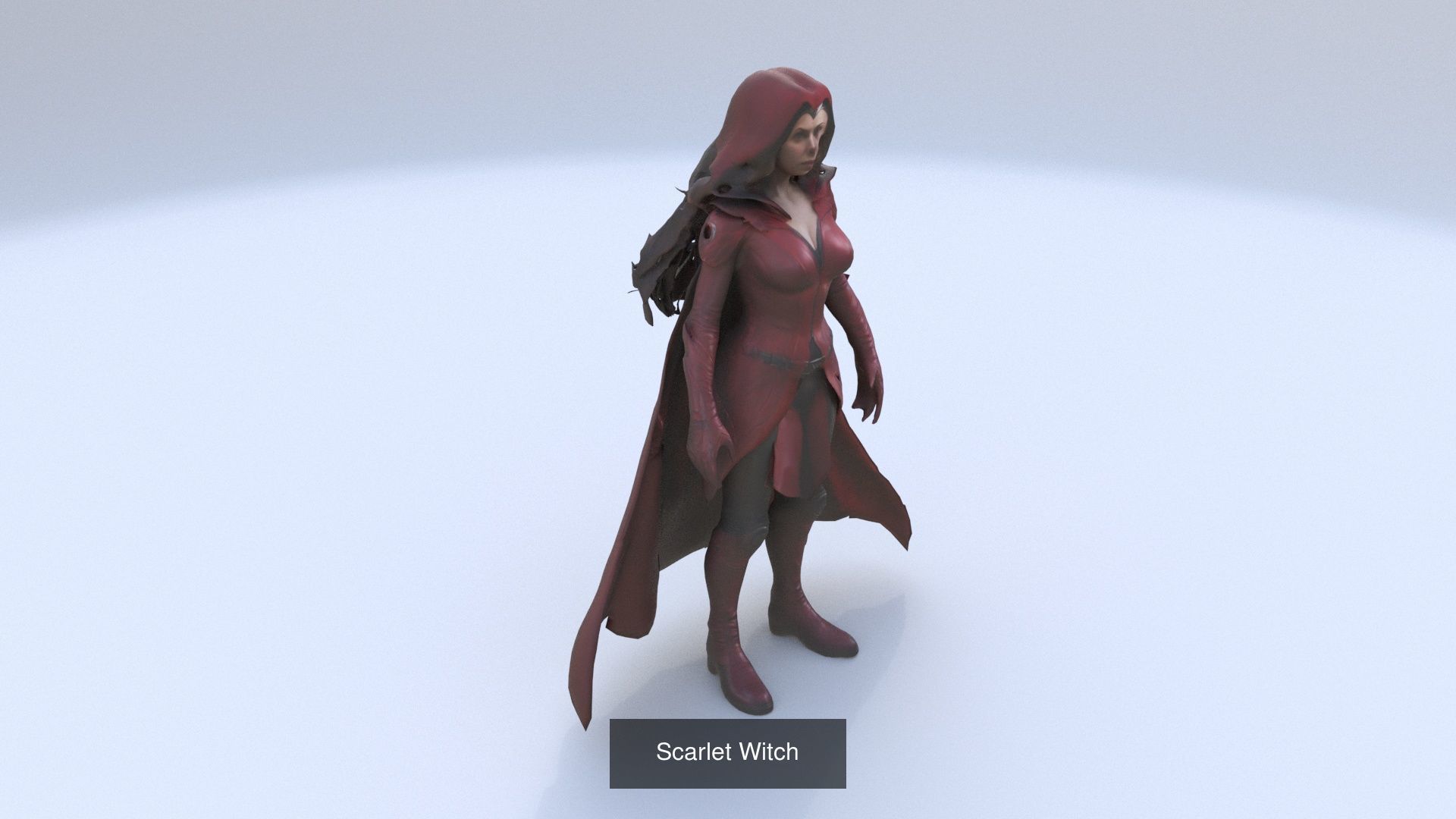 3D 23 3D models of super hero collection model _17