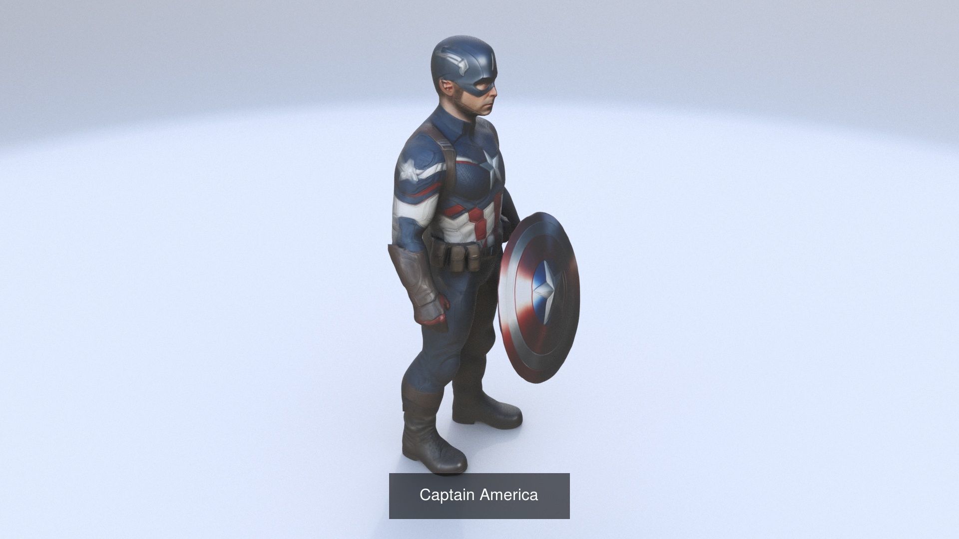 3D 23 3D models of super hero collection model _5