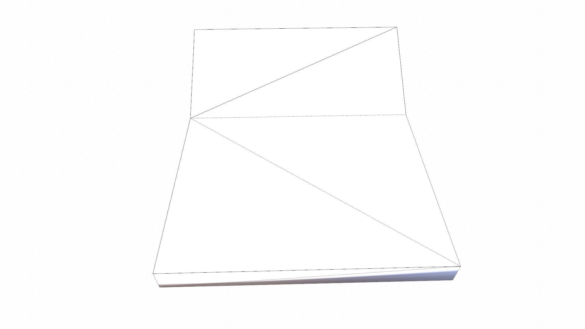 Calculator Low-poly 3D model_8