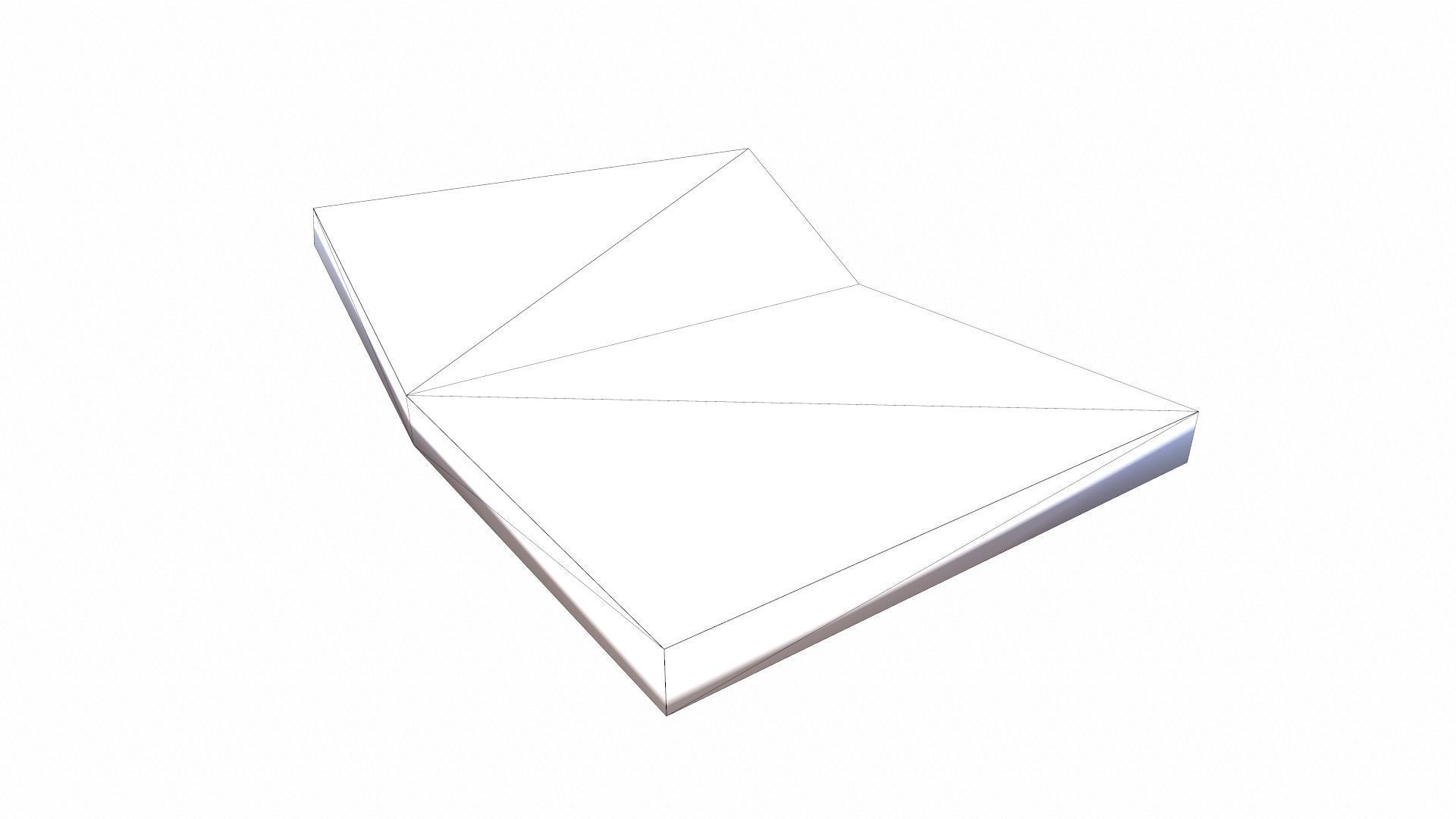 Calculator Low-poly 3D model_7