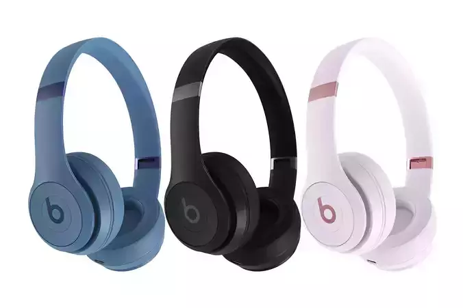 Beats Solo 4 Headphone 3D model