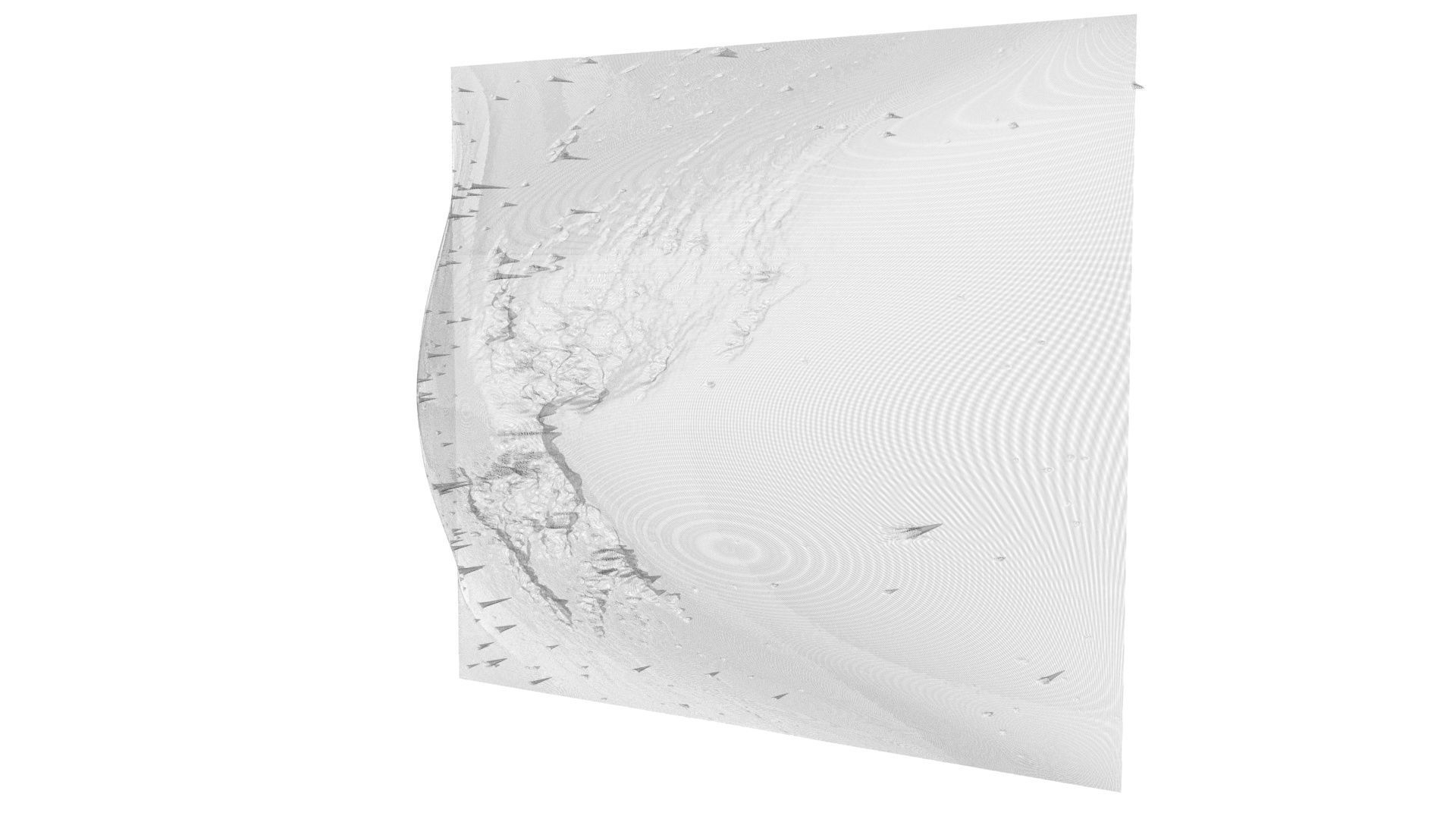 Fiery Hourglass Nebula 3D model_9