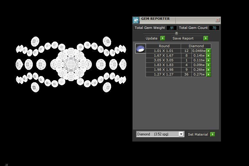 Gold ring Jewelry 3D print model_2