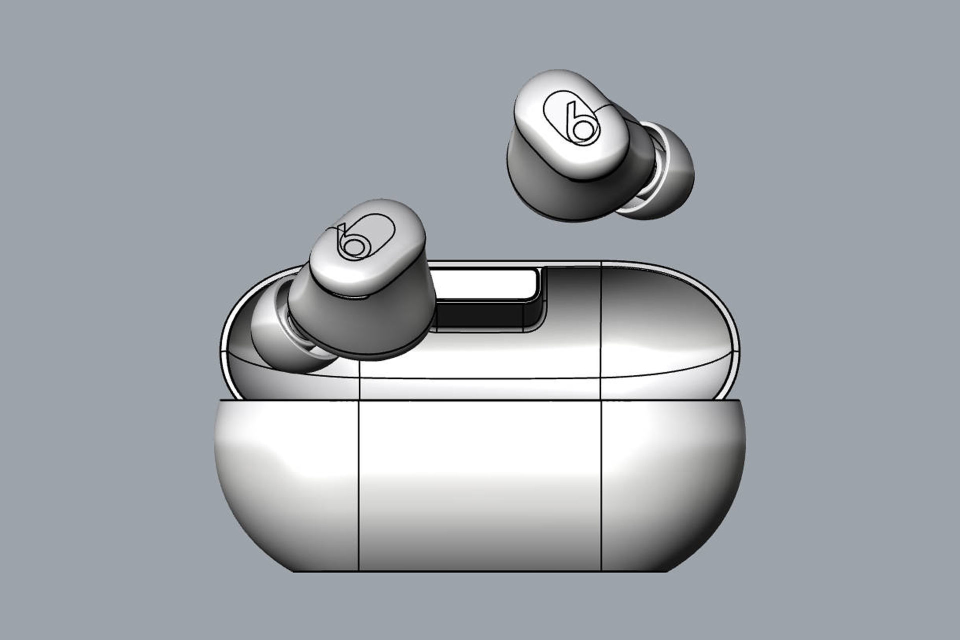 Beats Solo Buds 3D model_20
