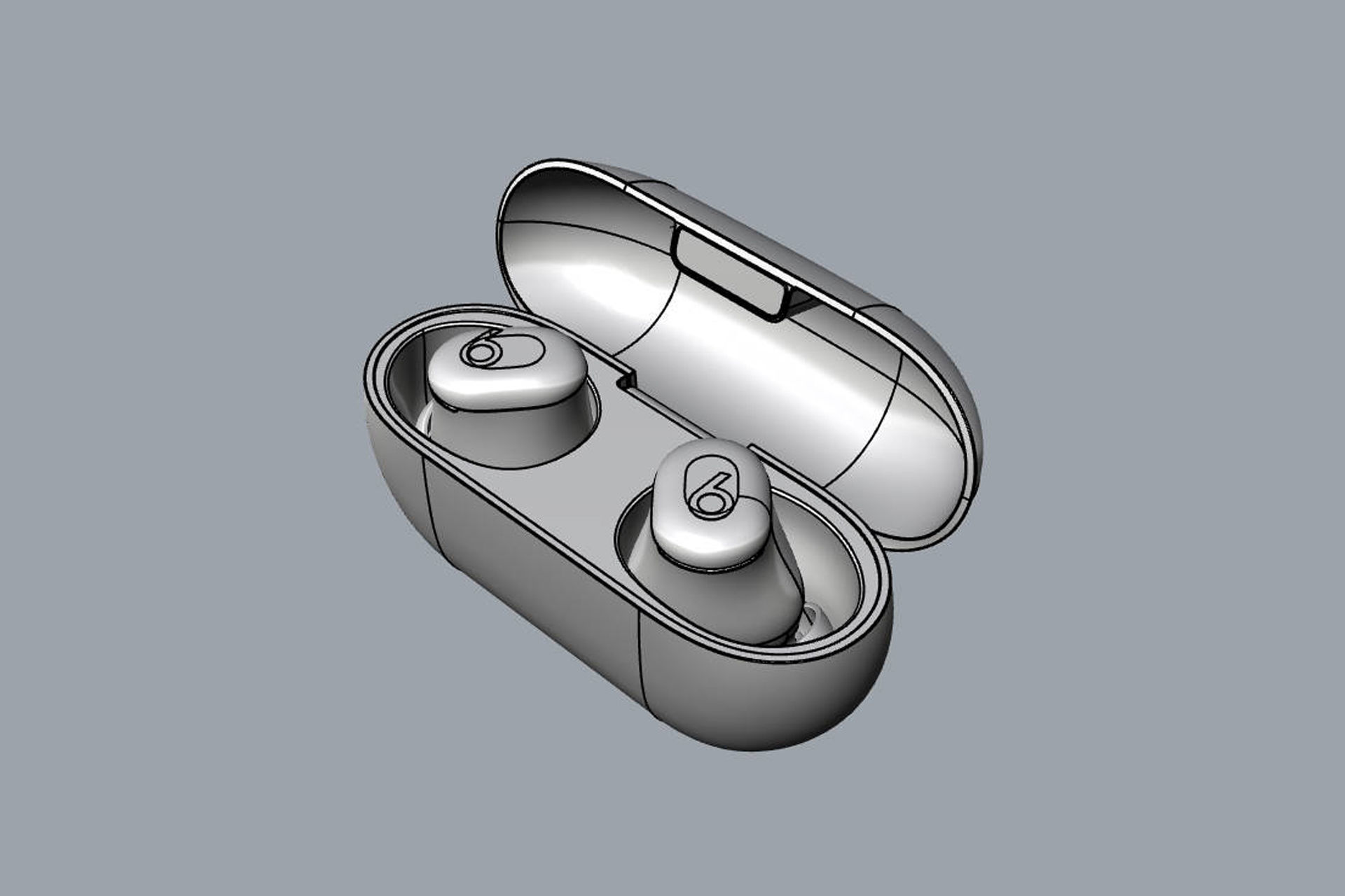 Beats Solo Buds 3D model_18