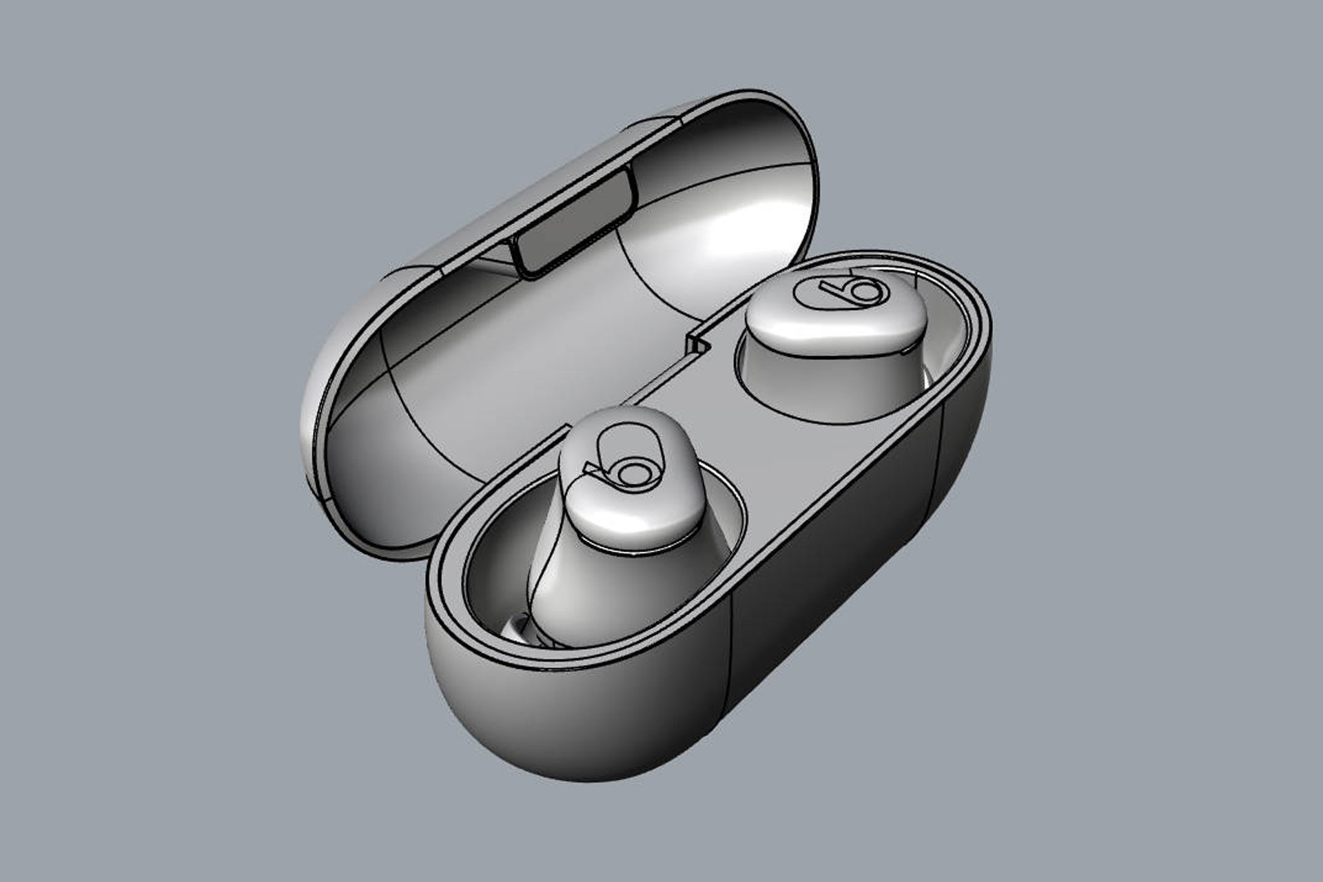 Beats Solo Buds 3D model_19