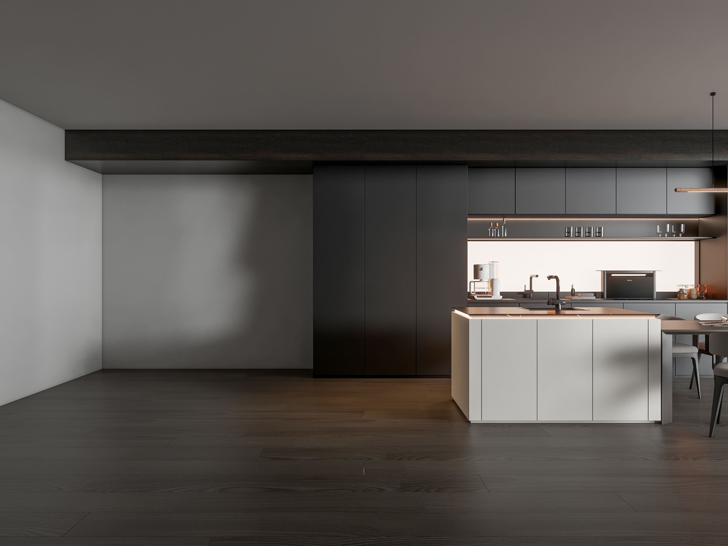 Kitchen Modern interior 93 3D model_18