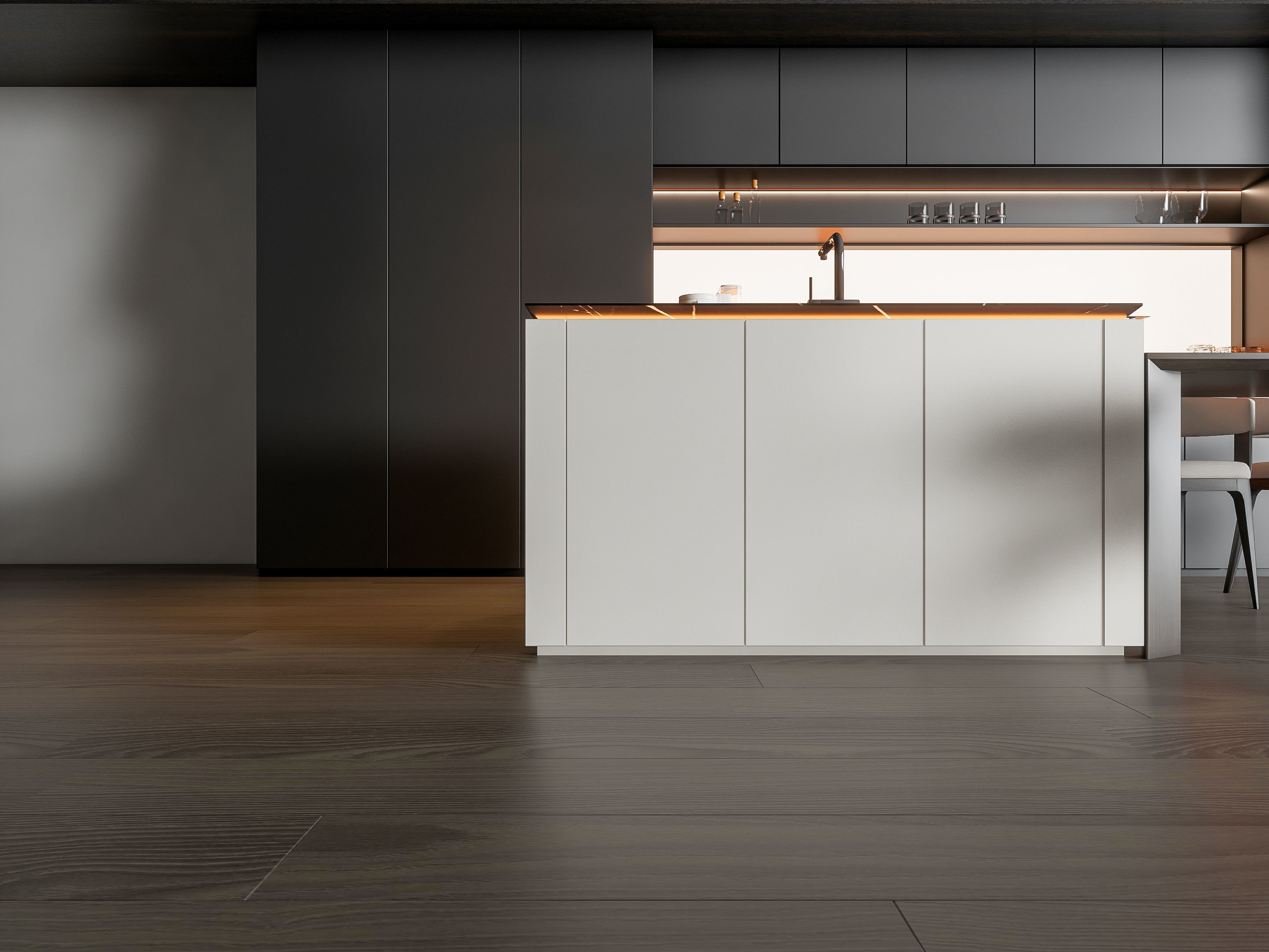 Kitchen Modern interior 93 3D model_12