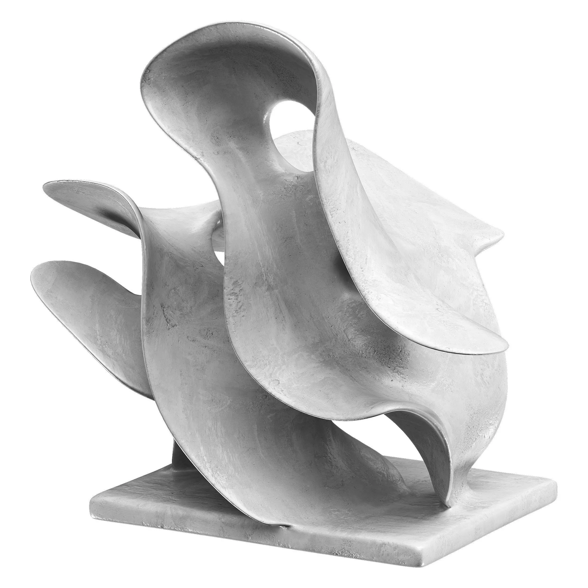 Decor statue Low-poly 3D model