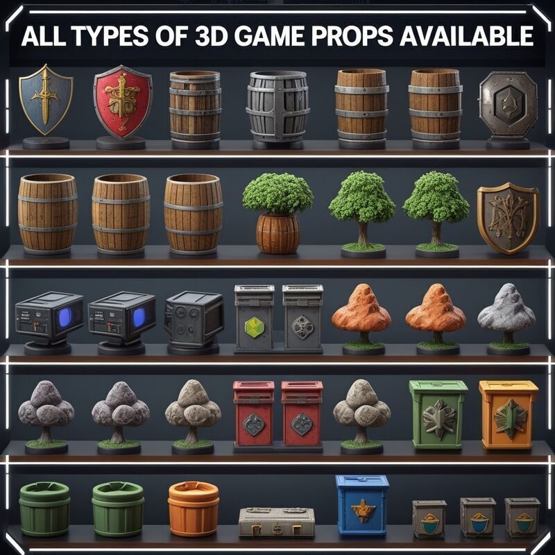 small model house 3D model_3