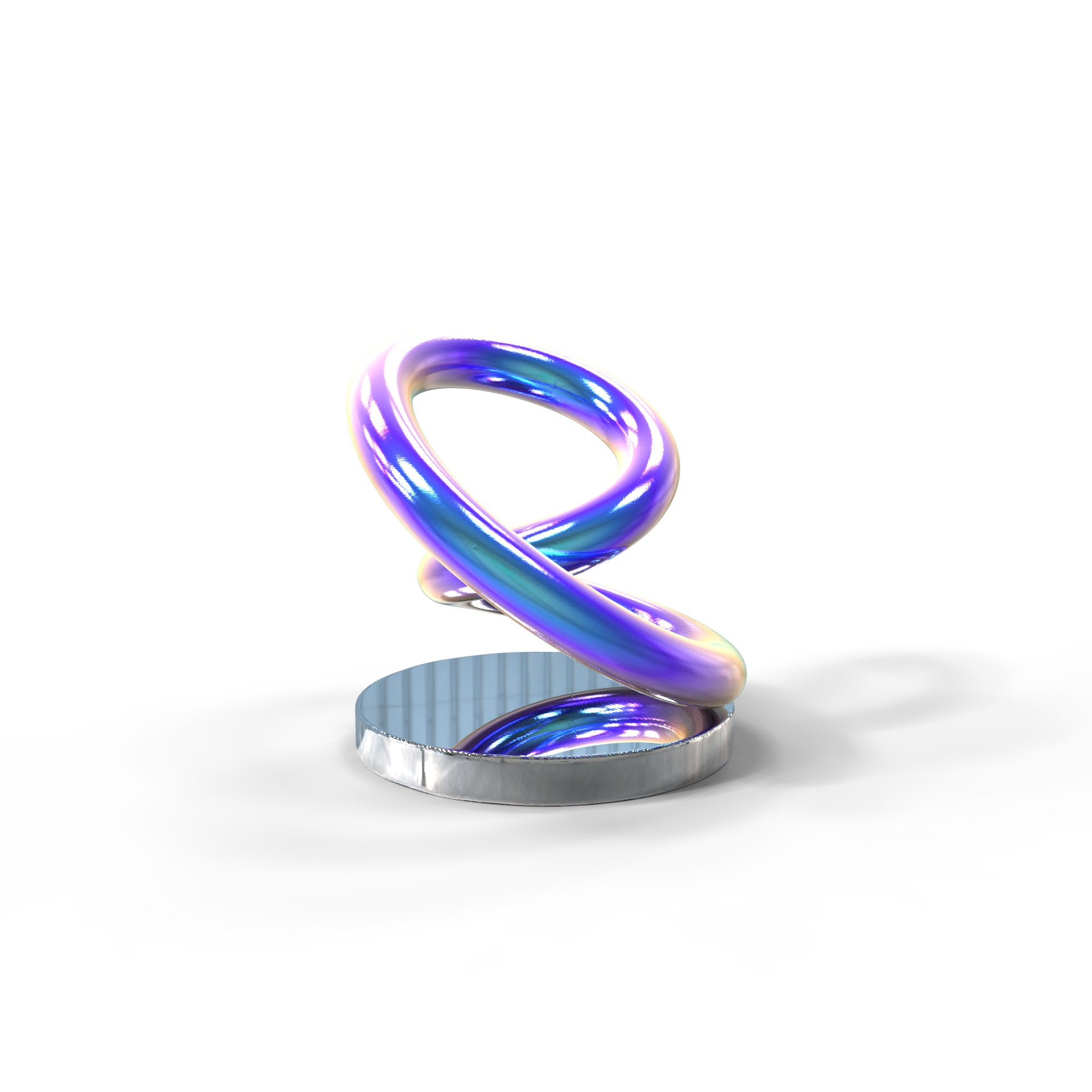 rotating  monohelix 3D model_3