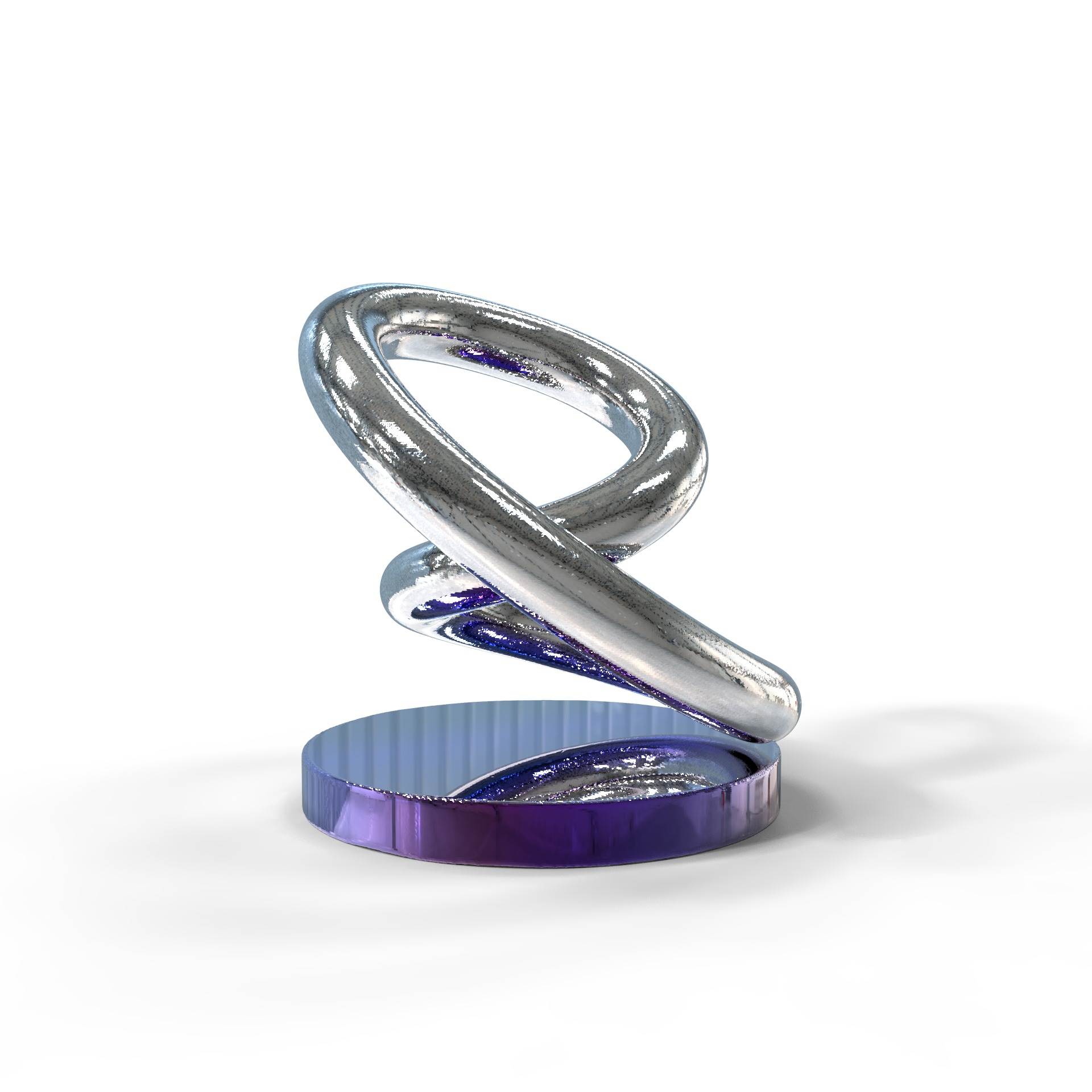 rotating  monohelix 3D model_4