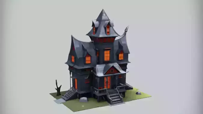 haunted house model