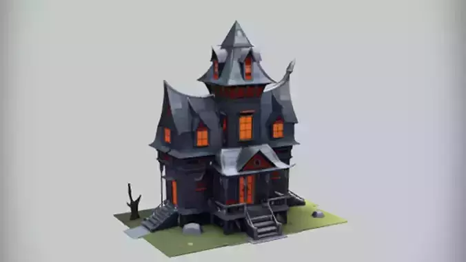 haunted house model
