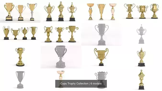 Cups Trophy Collection