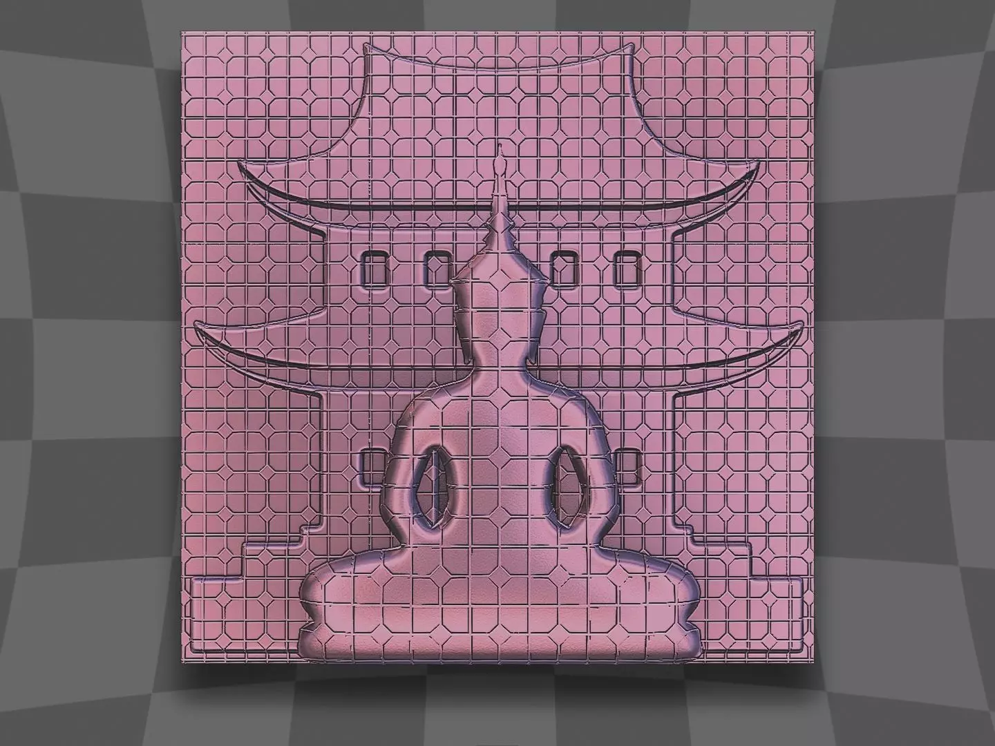 The buddha deco art 3D print model_0