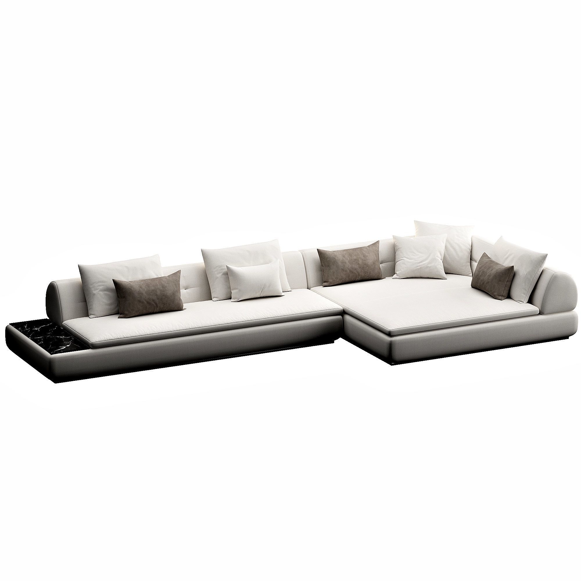 Supermoon Sofaset 3D model_2