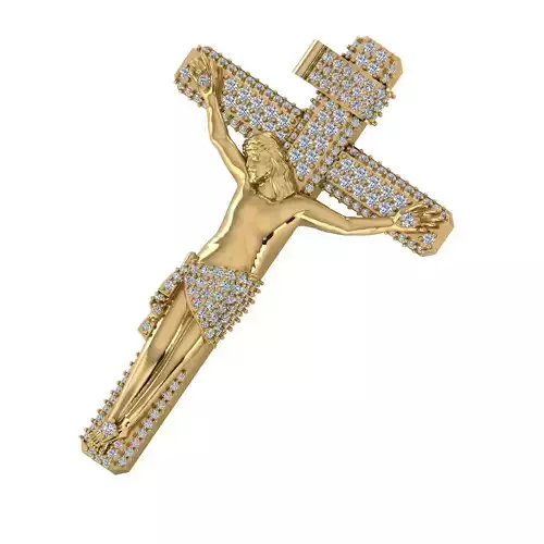  jesus pendent 3D print model