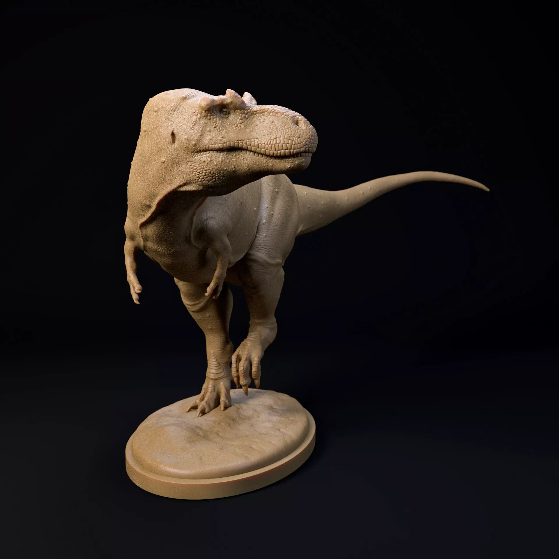 Daspletosaurus attention 1-35 pre-supported prehistoric dinosaur 3D print model