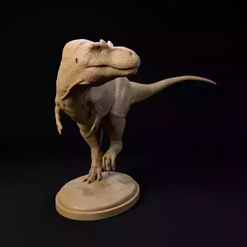 Daspletosaurus attention 1-35 pre-supported prehistoric dinosaur