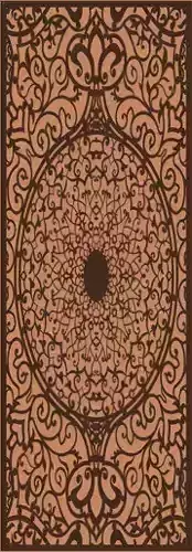 Door Decorative Plasma CNC 3D model