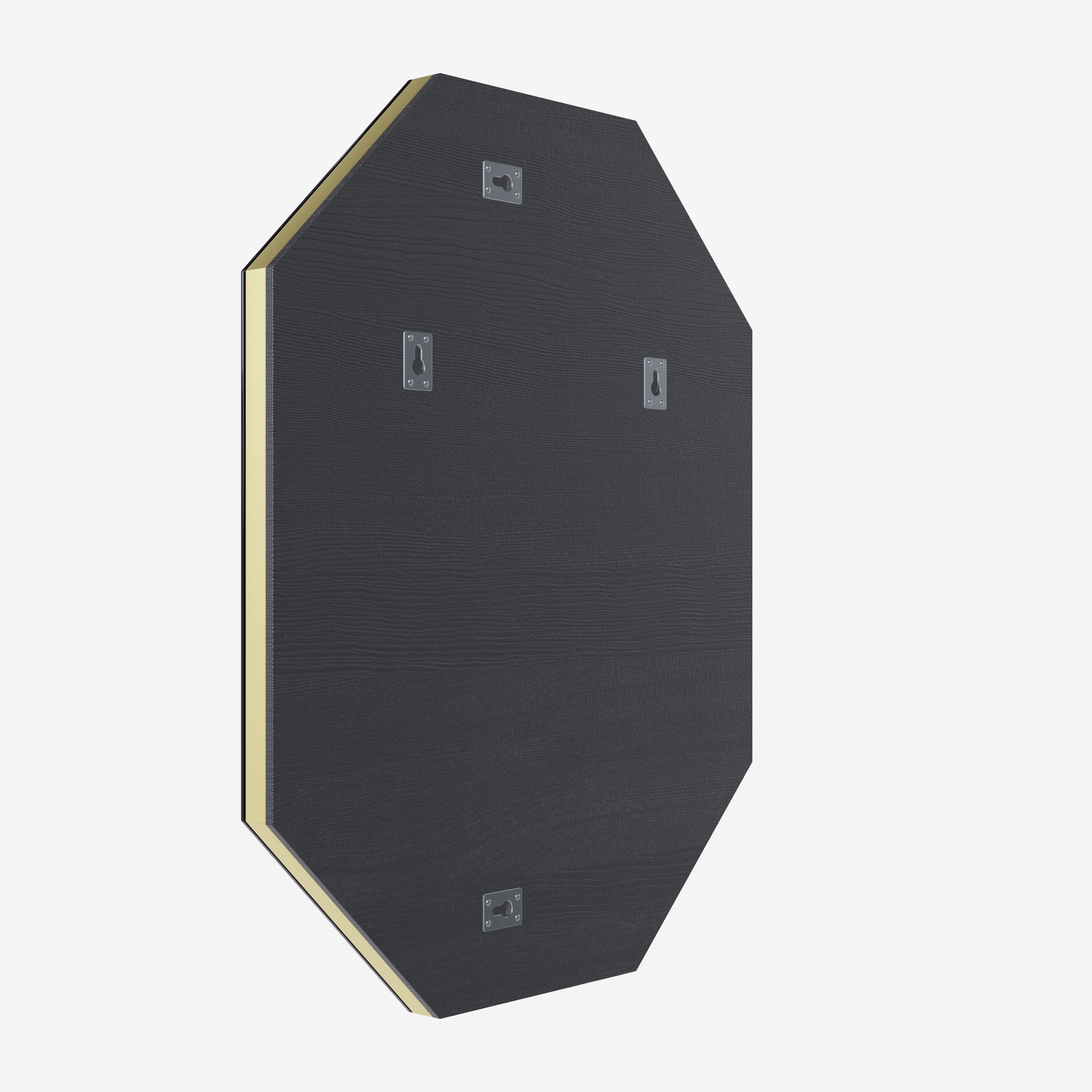 Black Gold Navado Mirror Art 3D model_3
