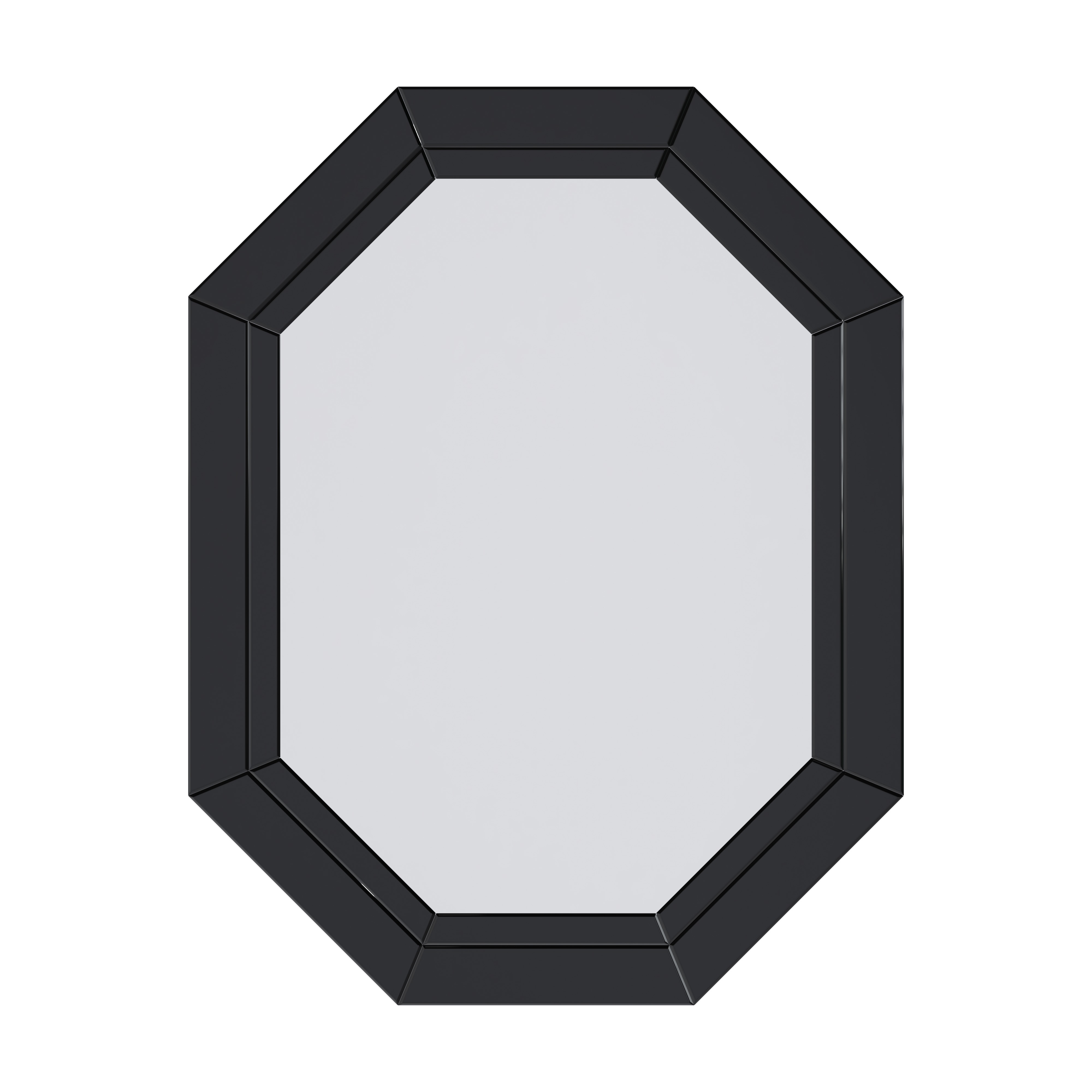 Black Gold Navado Mirror Art 3D model_5