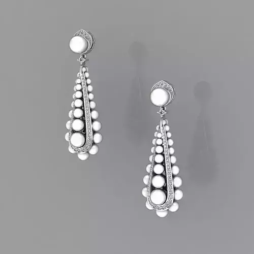 david morris pearl earring