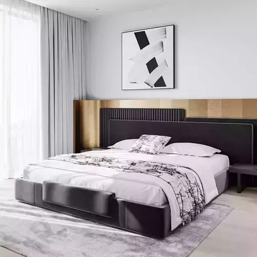 Bedroom interior scenes