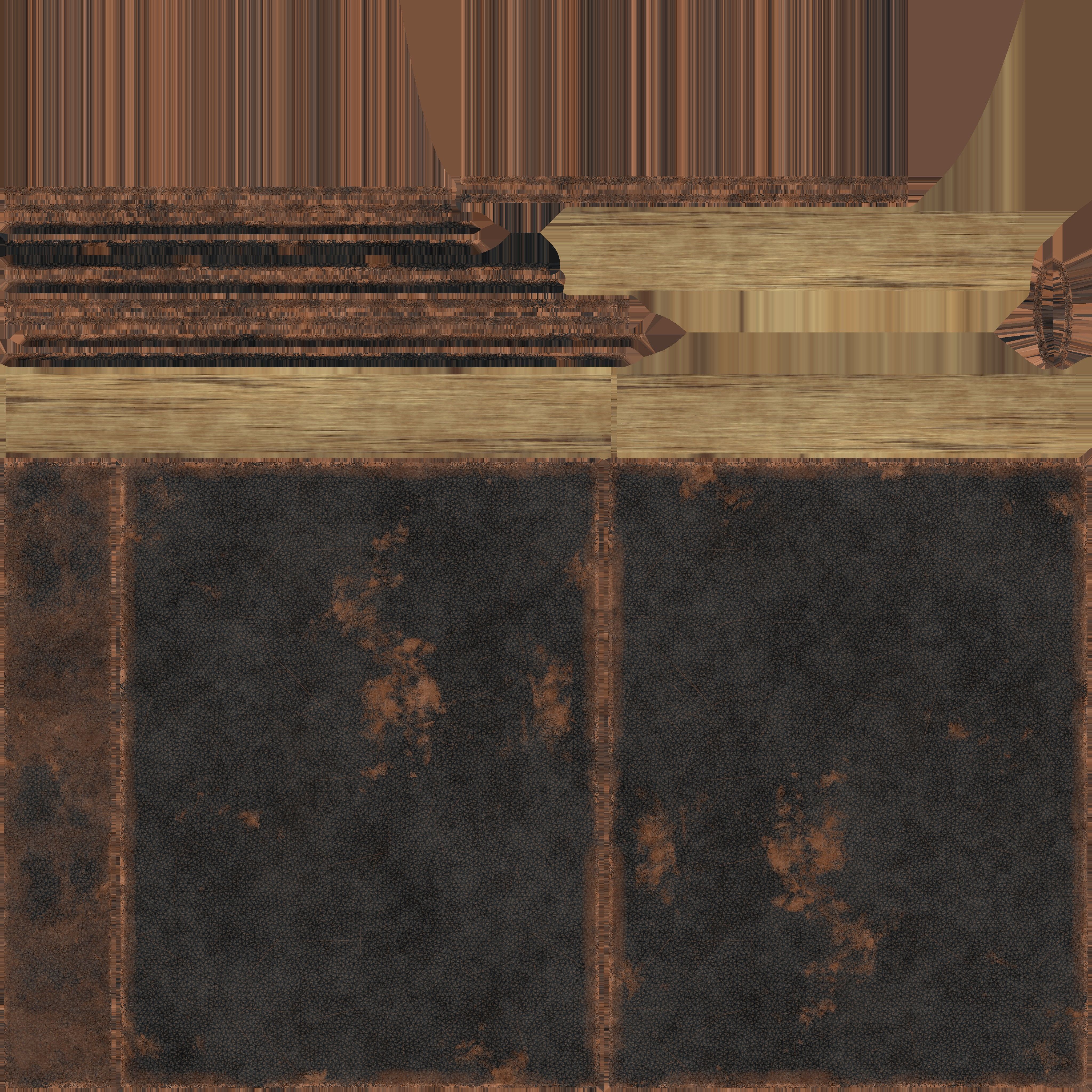 Old books Low-poly 3D model_9