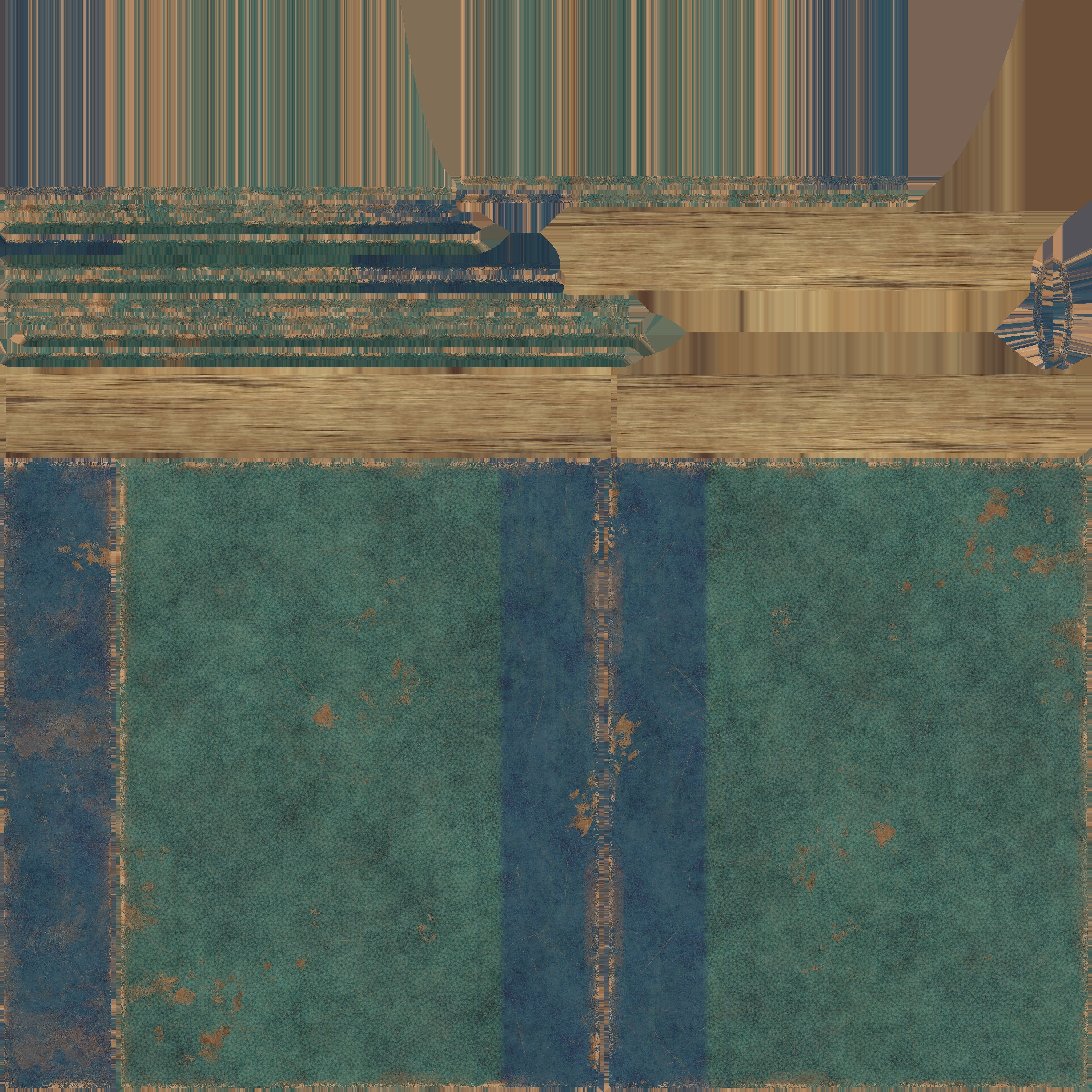 Old books Low-poly 3D model_11