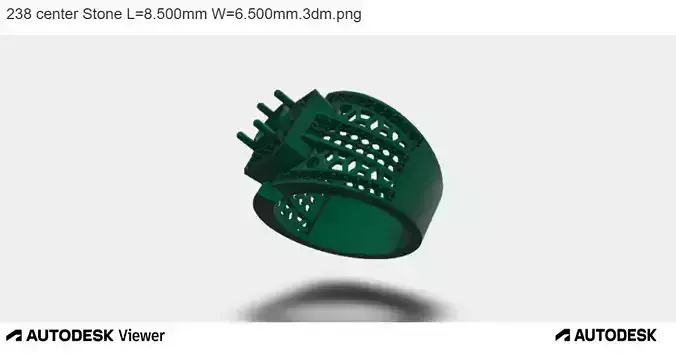 BAND PAVE STATEMENT RING