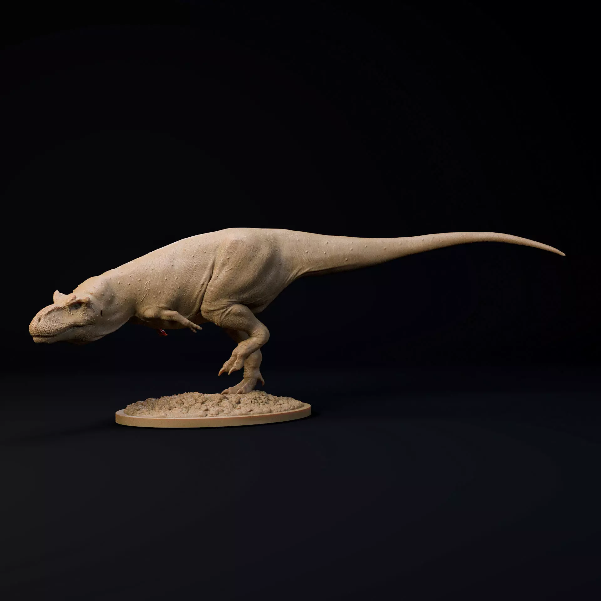 Daspletosaurus sneaking 1-35 pre-supported prehistoric dinosaur 3D print model