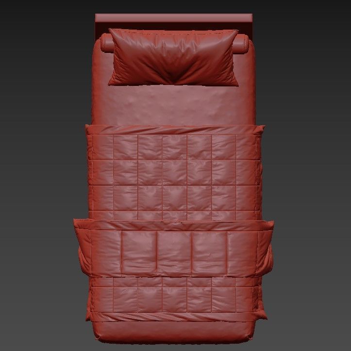 Lahti Bed 3D model_4