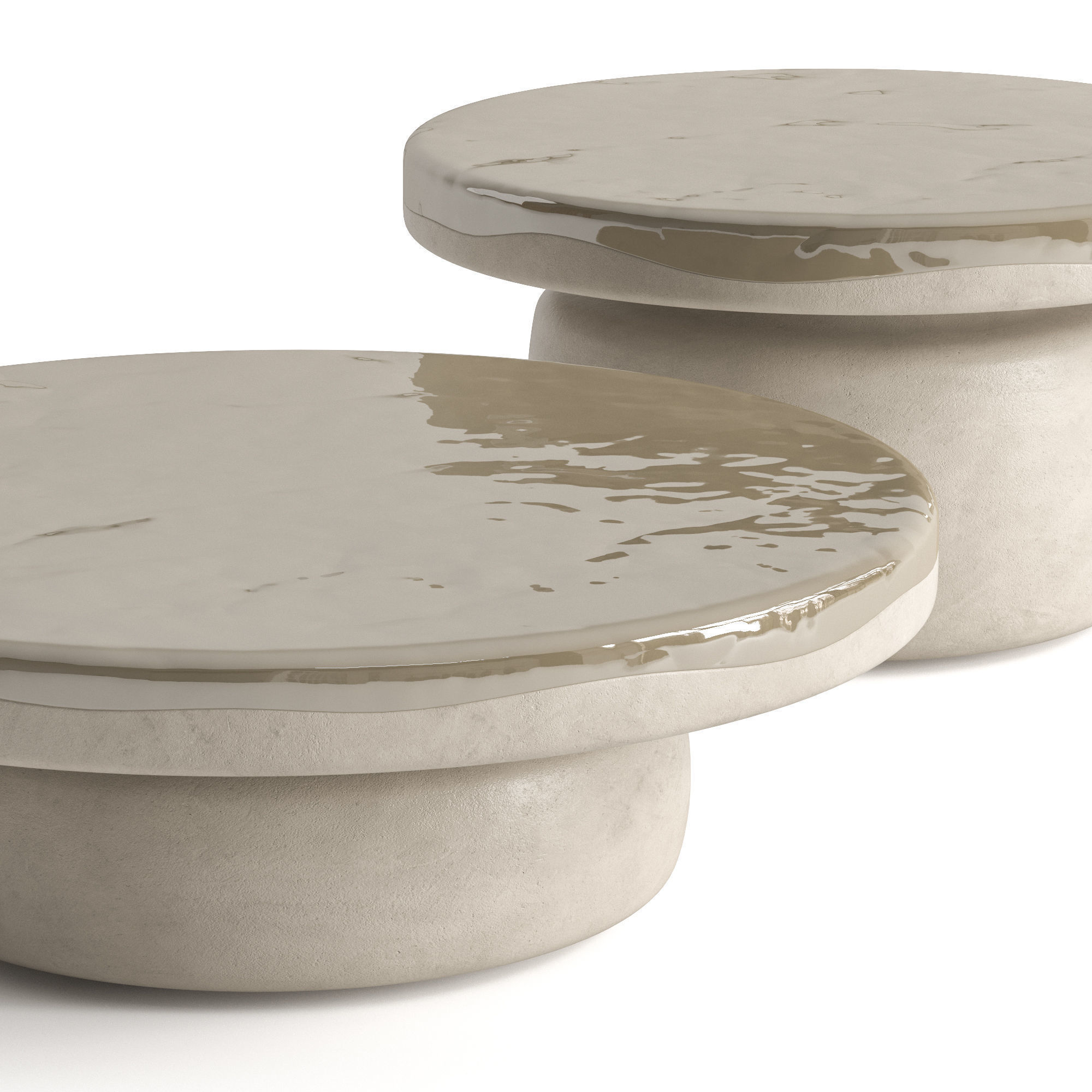 Crew Tables 3D model_3