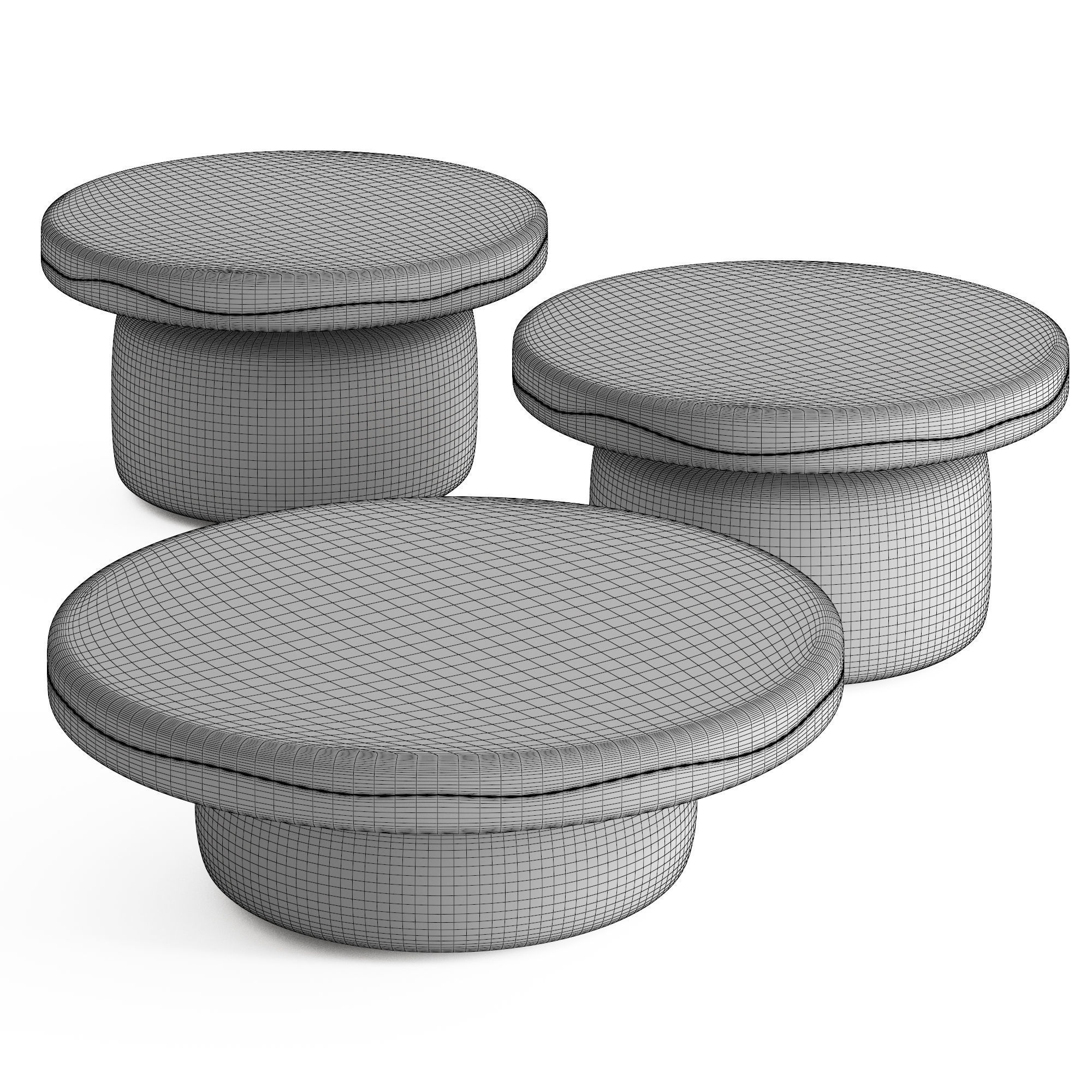 Crew Tables 3D model_6