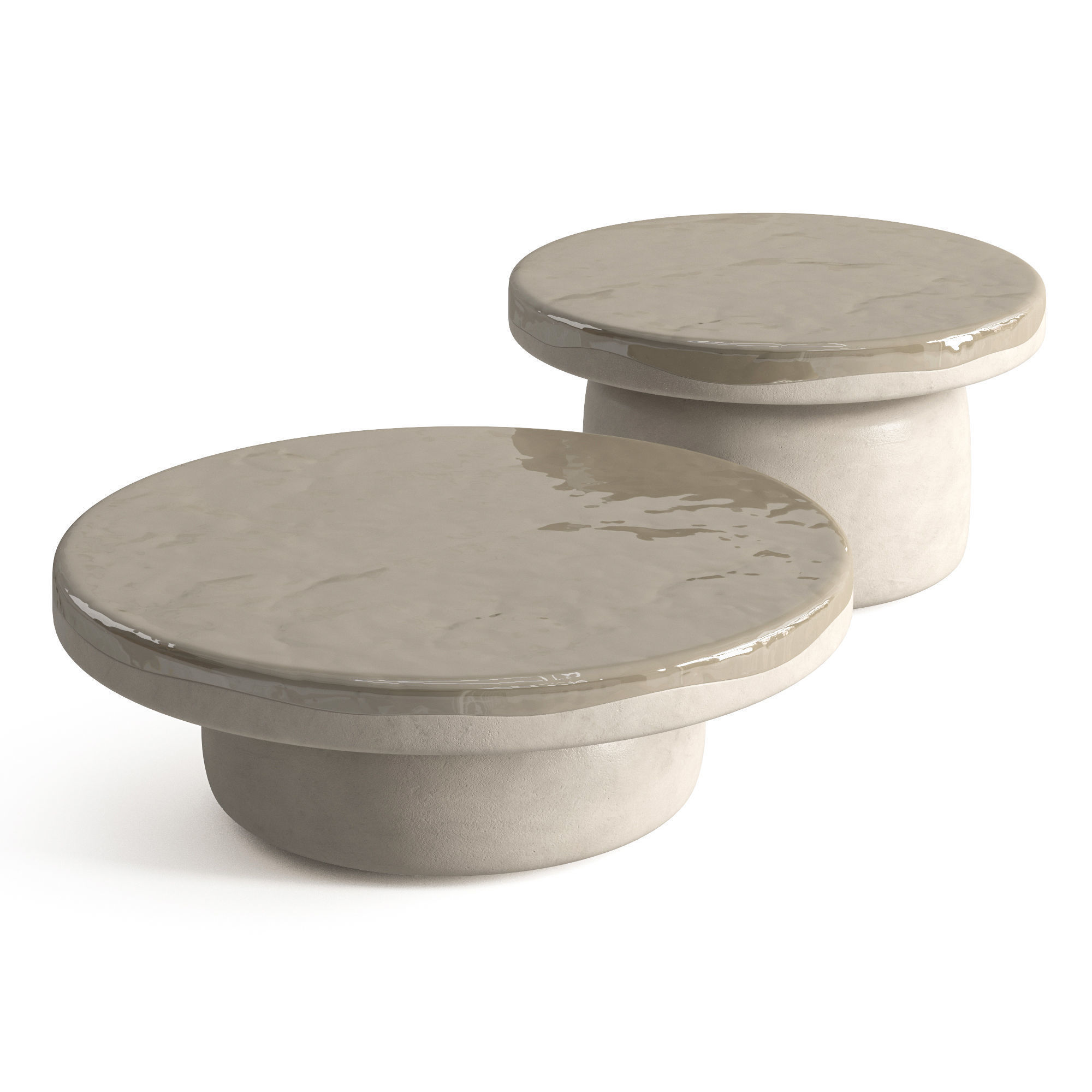 Crew Tables 3D model_4