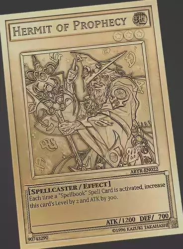 Hermit of Prophecy - yu-gi-oh