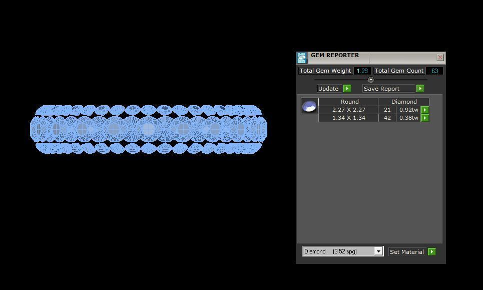 Gold ring Jewelry 3D print model_3