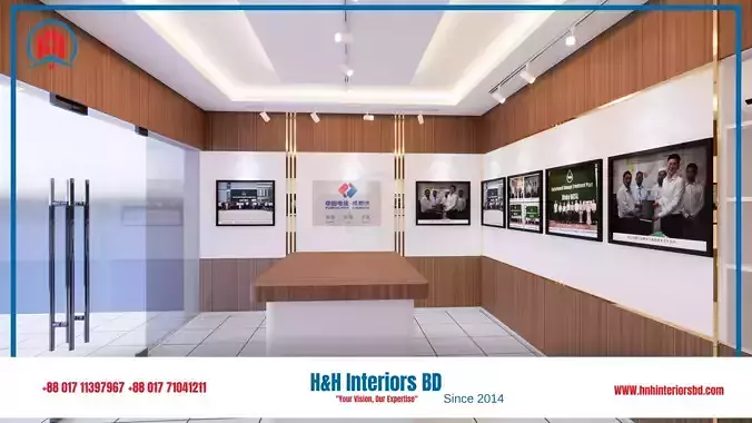 Photo Gallery Office Interior Design - SketchUp 3D Model