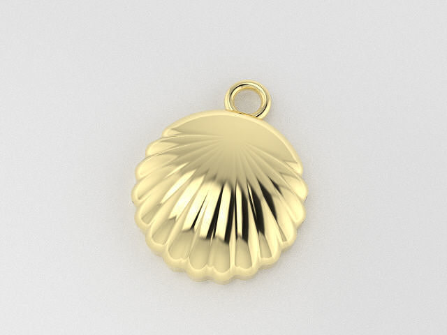 Shell pendant Free 3D print model